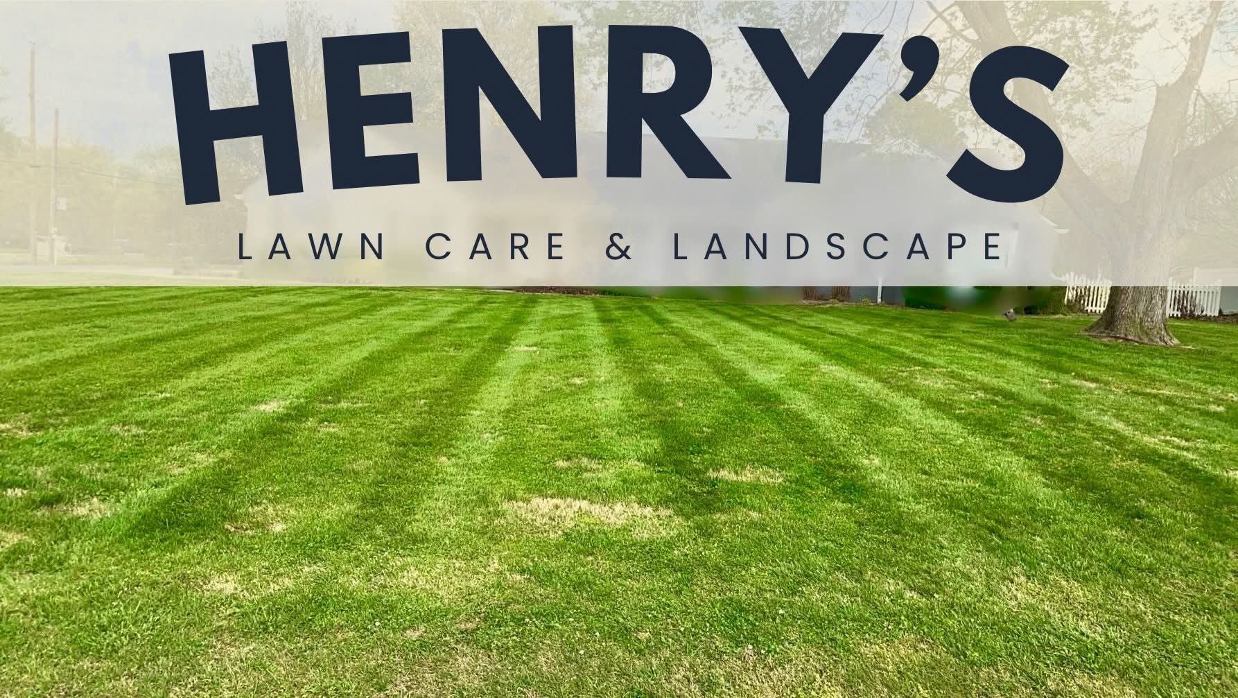 Henry's Lawncare and Landscape Logo